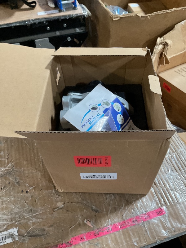 Photo 1 of (UNTESTED) (PARTIAL SET) Electric Engine Water Pump w/Bolts 11517632426 Replacement for BM-W E60 E61 E82 E88 E90 F01 640i 535i 740i 740Li 135i 335i 335is 335xi 535xi 135is X1 X3 X4 X5 X6 Z4 3.0L L6#11517586929 A2C59514607