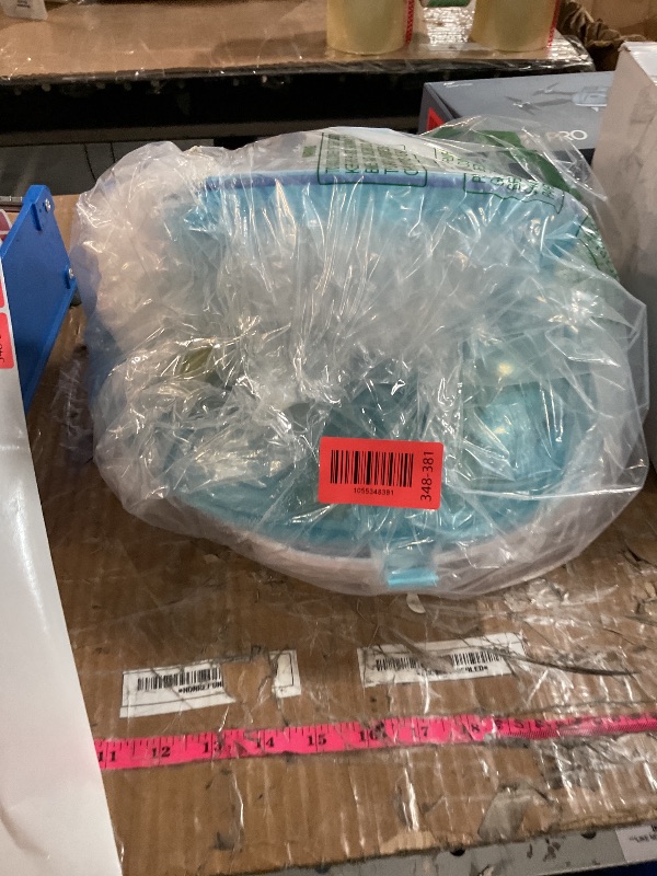 Photo 1 of (2025 Upgrade) Cordless Robotic Pool Cleaner, Lasts 75 Min, Automatic Vacuum for Above-Ground Pools up to 645 Sq.ft,Portable, Self-Parking,Light Blue