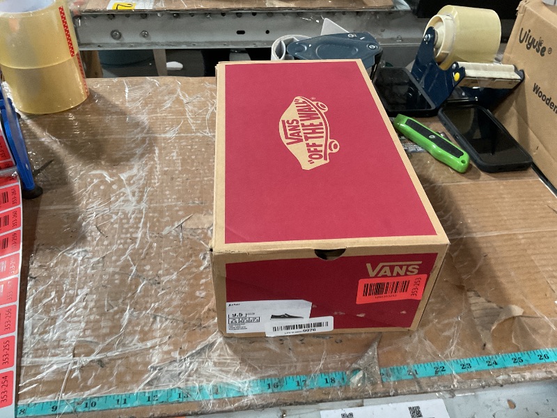 Photo 1 of (not vans) (see all images) Men's Asher Slip-On Shoe | Comfortable Sneakers for Walking, Fashion & Everyday Wear, Black/White, 9.5