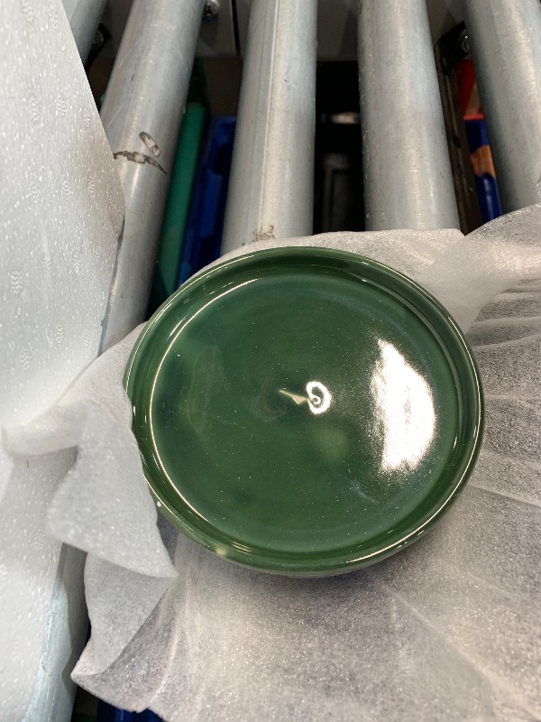 Photo 1 of (only one) BUYMAX Ceramic Plant Pot – 4”+5”+6” inch Ceramic Flower Pot with Drainage Holes and Tray - Gardening