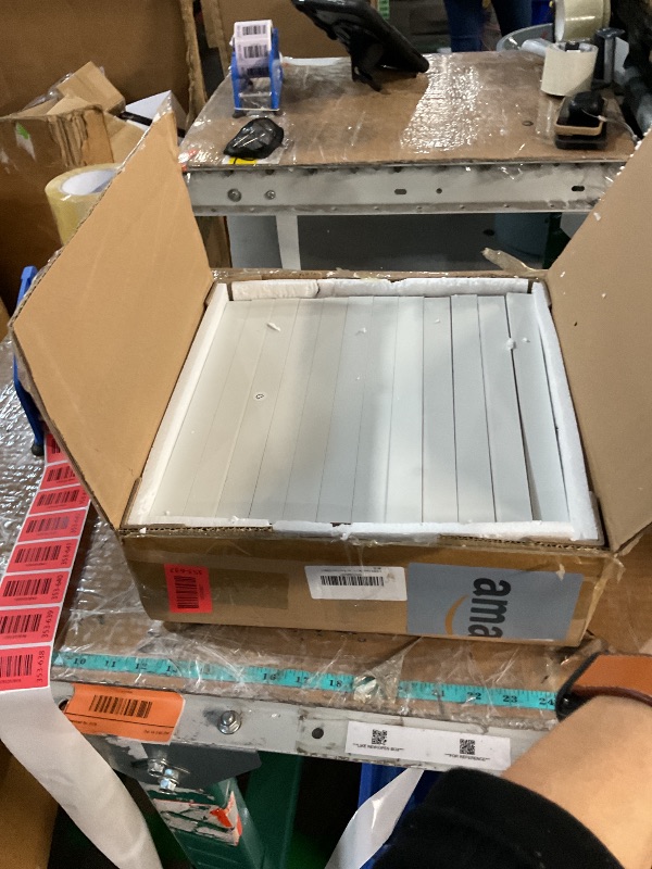 Photo 1 of (used)(unknown if complete) VIMBER Corner Shelf, 5-Tier Corner Bookshelf, Industrial Corner Ladder Shelf, Rustic Display Shelf