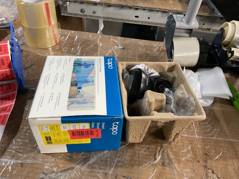 Photo 1 of (used) Tapo by TP-Link Pan/Tilt Security Camera for Baby Monitor, Pet Camera w/Motion Detection, 1080P, 2-Way Audio, Night Vision