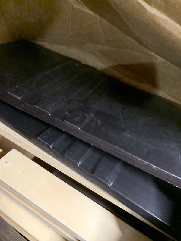 Photo 1 of *****STOCK PHOTO REFERENCE ONLY************Palace Imports 100% Solid Wood Kansas Twin Mate’s Bed, Bed Only, Java, 15”H x 42”W x 76”L, 12 Slats, 2 Drawers Included. Optional Headboard, Rail Guard Sold Separately. Requires Assembly