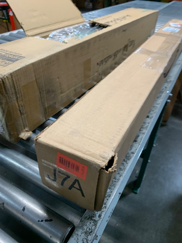 Photo 1 of ***(HEAVILY USED/ MINOR DAMAGE)***Blissun 7.5 ft Patio Umbrella, Yard Umbrella, Outdoor Market Umbrella with Push Button Tilt Crank (Creamy White)