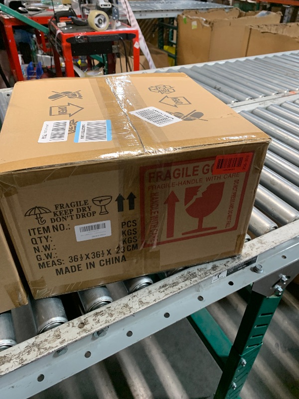 Photo 1 of (UNTESTED) SLAWA Outdoor Post Cap Lights - Modern Square Fence Pillar Lamps with Stainless Steel Housing - Waterproof Lawn Column Cap Lamp for Courtyard and Deck