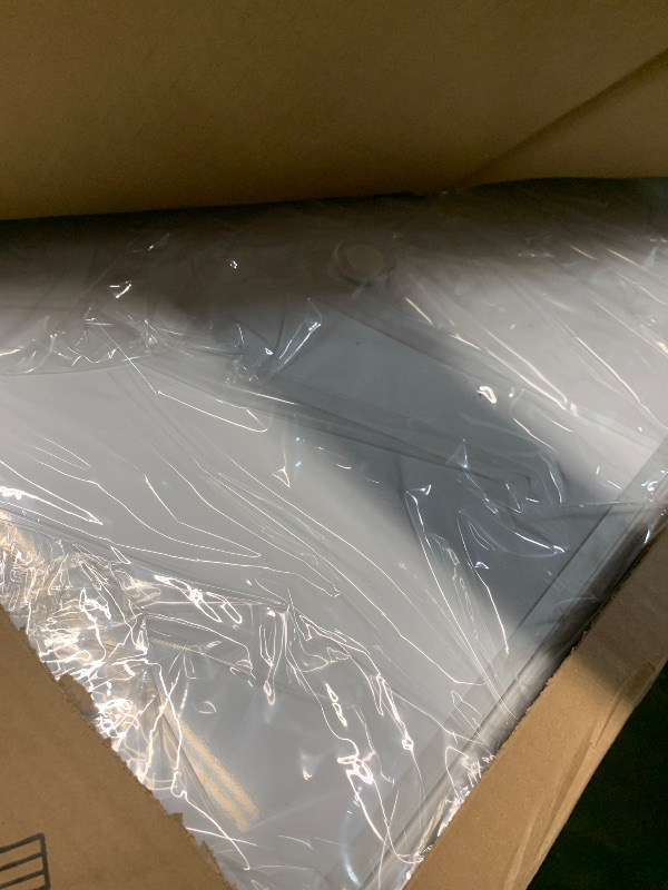 Photo 1 of ***(MINOR DAMAGE)***Amazon Basics Magnetic Dry Erase Whiteboard, 36"W x 24"H, Aluminum Frame, Silver/White