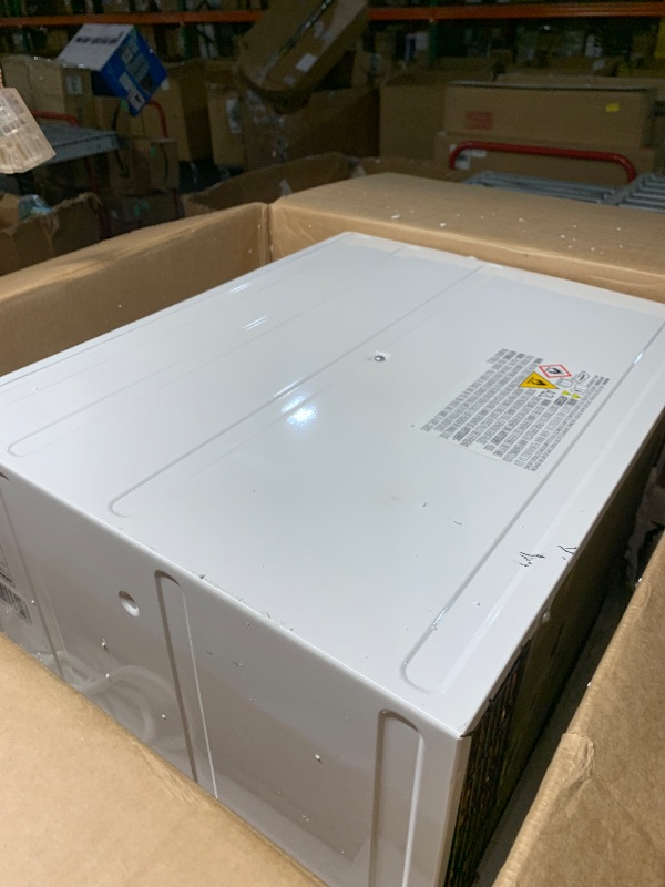 Photo 1 of ***(PARTS ONLY/ MAJOR DAMAGE/ NON FUNCTIONAL)***
Keystone 14,000 BTU Wall Mounted Air Conditioner with Supplemental Heat and Dehumidifier Function, 230V, Wall AC for Living Room and Large Rooms up to 700 Sq.Ft., Quiet, High Efficiency AC with Remote