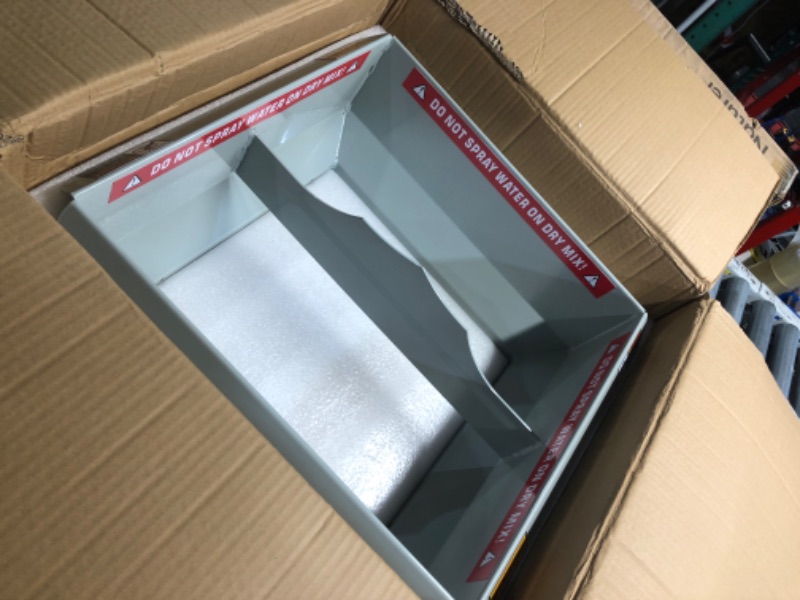 Photo 1 of (USED/FAIR) Upgrade MMAC-0123 Mud Mixer Hopper Extension, Pairs with MMAC-0133 for MMXR-3221 Mixers, Expands Capacity from 120 to 300 lbs, Ldeal for Large Construction & Site Renovations