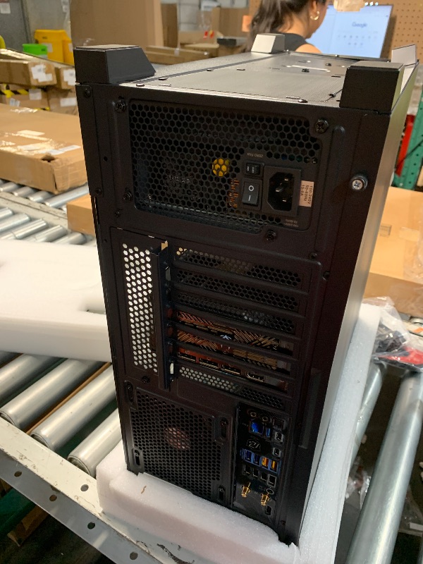 Photo 1 of **FOR PARTS ONLY**
ZOTAC MEK AI-Enhanced Gaming PC Desktop Computer - NVIDIA GeForce RTX 5090, AMD Ryzen 7 9800X3D Up to 5.2GHz, 32GB DDR5 RGB, 2TB NVME M.2 SSD, 1300W 80+ Gold PSU, WiFi 7, Windows 11