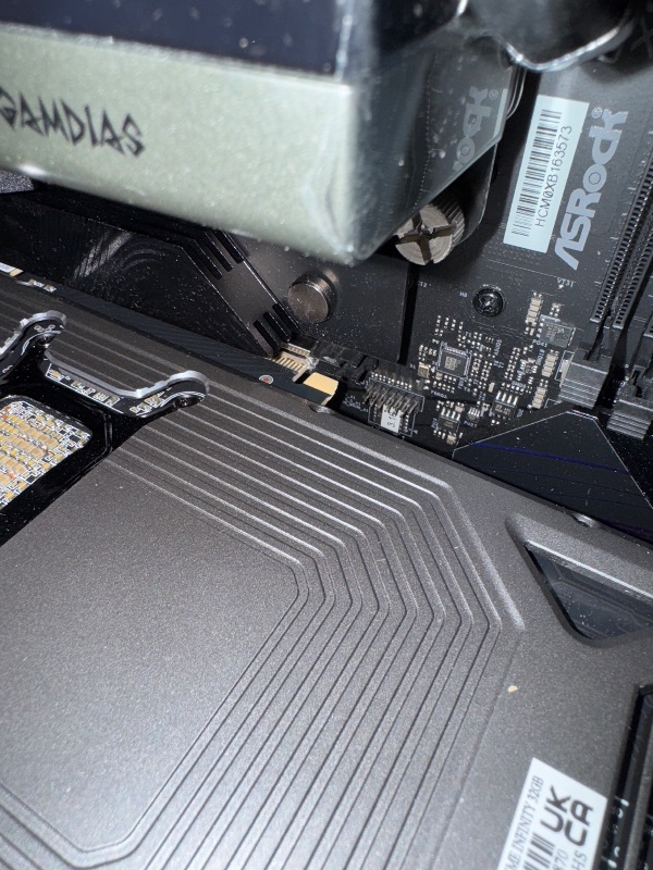 Photo 1 of **FOR PARTS ONLY**
ZOTAC MEK AI-Enhanced Gaming PC Desktop Computer - NVIDIA GeForce RTX 5090, AMD Ryzen 7 9800X3D Up to 5.2GHz, 32GB DDR5 RGB, 2TB NVME M.2 SSD, 1300W 80+ Gold PSU, WiFi 7, Windows 11