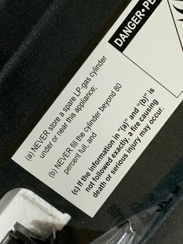 Photo 1 of (missing back panel) Char-Broil® Performance Series™ Amplifire™ Infrared Cooking Technology 2-Burner Cabinet Propane Gas Stainless Steel Grill - 463655621