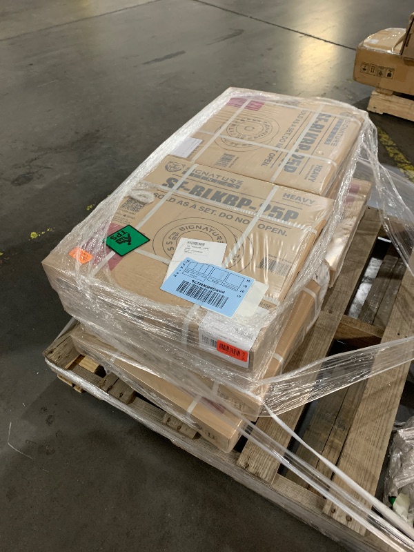 Photo 1 of *****8 BOXES IN A PALLET*******Fitvids 2" Olympic Bumper Plate Weight Plates with Steel Hub, 25LB, Pair
