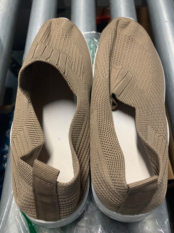 Photo 1 of (see all images) Padgene Womens Sneakers Air Cushion Running Shoes Lightweight Tennis Walking Shoes Mesh Breathable Gym Work Fashion Sneakers Athletic Comfortable Casual - Size 8.5 Coffee