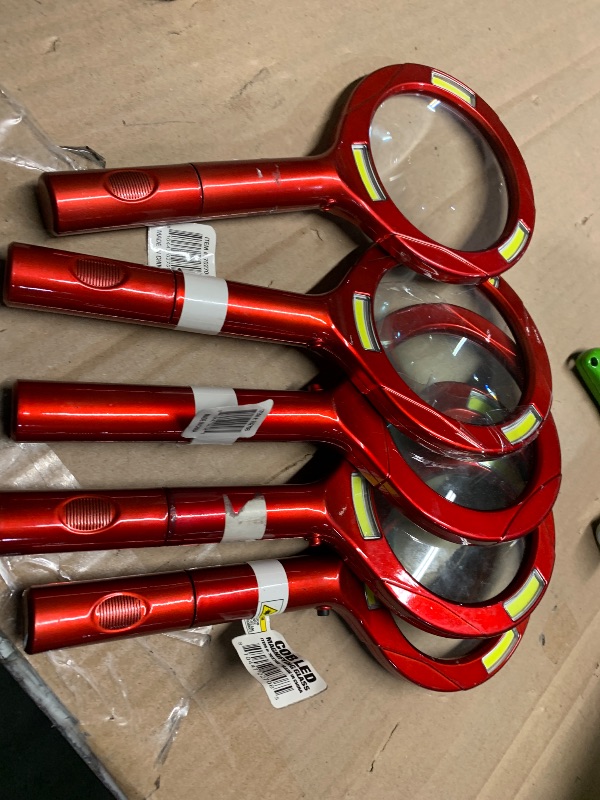 Photo 1 of (5 )Blazing LEDz COB LED Super Bright Magnifying Glass