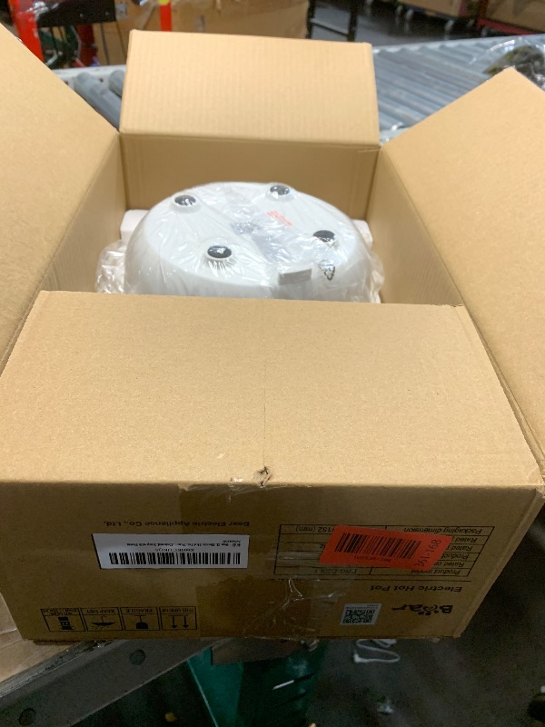 Photo 1 of Bear Hot Pot Electric, 2L Multifunctional Portable Cooking Pot, 1000W Rapid Noodles Electric, Non-Stick Frying Pans for Steak, Egg, Ramen, Oatmeal With Dual Power Adjustment