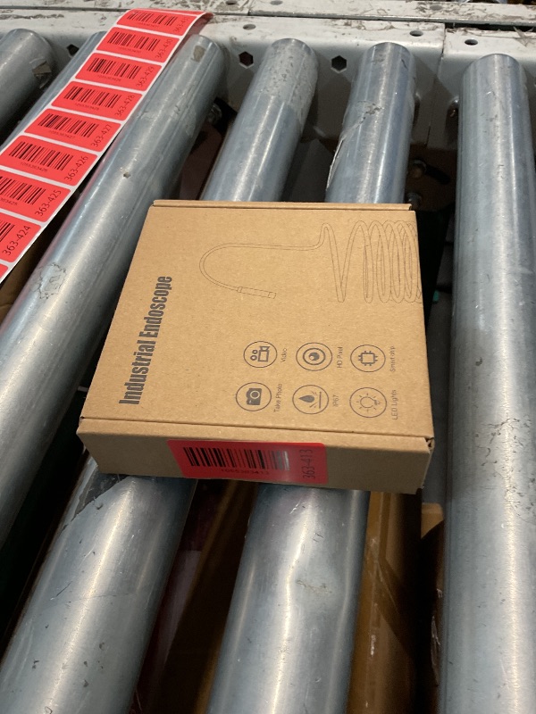 Photo 1 of [Dual-Lens] Endoscope Camera with Light, 1920P HD Borescope with 8+1 Adjustable LED Lights, IP67 Waterproof 16.5FT Semi-Rigid Snake Cord Inspection Camera for iPhone, iPad and Android Phone (Type C)