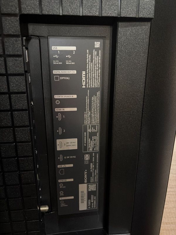 Photo 1 of (TRUCK OR TRAILER PICKUP ONLY)
Sony BRAVIA 5 75 Inch TV, Mini LED, 4K Smart Google TV, XR Processor with AI Technology,120hz Television with Dolby Vision/Atmos, Exclusive Features for PlayStation®5, K-75XR50, 2025 Model