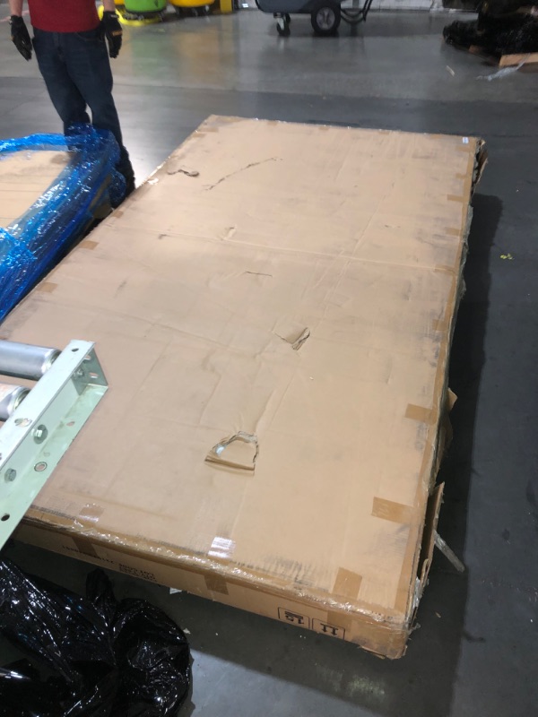 Photo 1 of ***PARTIAL SET***(TRUCK OR TRAILER PICKUP)
Hathaway Augusta 8 Foot Pool Table with Complete Accessories – Classic Full Size Billiard Table for Home Use – Classic Ball and Claw Legs, Inlaid Sights, K-66 Cushions – Walnut Finish with Camel Felt