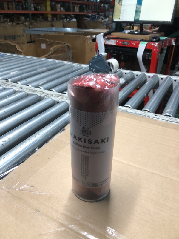 Photo 1 of (Pre-Separated, Scented) WAKISAKI Artificial Silk Rose Petals for Wedding Flower Petals for Romantic Special Night, for Proposal, Anniversary (1,000 PCS, Dark Red)