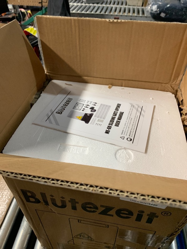 Photo 1 of ***(MISSING PARTS)***Blütezeit 1800lb Automatic Sliding Gate Opener, 370W Rack Drive Motor with 2 Remote Controls & IR Sensor, 1/2HP Electric Rolling Driveway Slide Gate Motor, Complete Hardware Kit for Gates up to 40ft