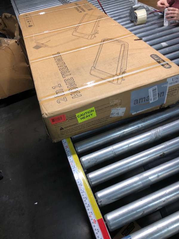 Photo 1 of ***FACTORY SEALED*** Acezoe Walking Pad Treadmill with Incline, 2 in 1 Folding Treadmills for Home Small Office, 300lbs Portable Compact Under Desk Treadmill with LED Display and Apps