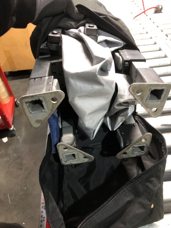 Photo 1 of ***DAMAGED AND MISSING PARTS*** Z-Shade One-Push Blast 12'x12' Canopy