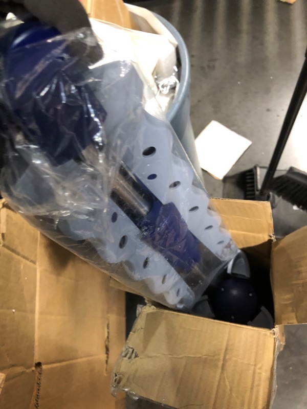 Photo 1 of ***DAMAGED*** Honey-Can-Do Blue & Chrome Tripod Folding Drying Rack