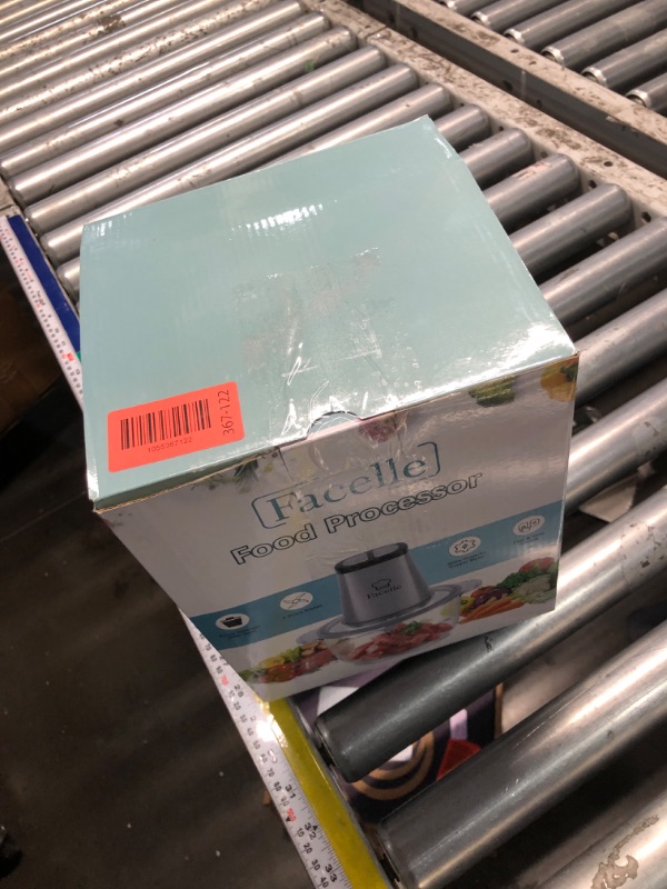 Photo 1 of ***MISSING BOWL & ACCESSORIES, PRICE ADJUSTED*** Food Processor, Facelle Meat Grinder 8-Cup Food Chopper Electric Vegetable Chopper 500W With 2L Glass Bowl & 4 Sharp Blades for Meat/Vegetable/Fruit/Nut/Baby Food