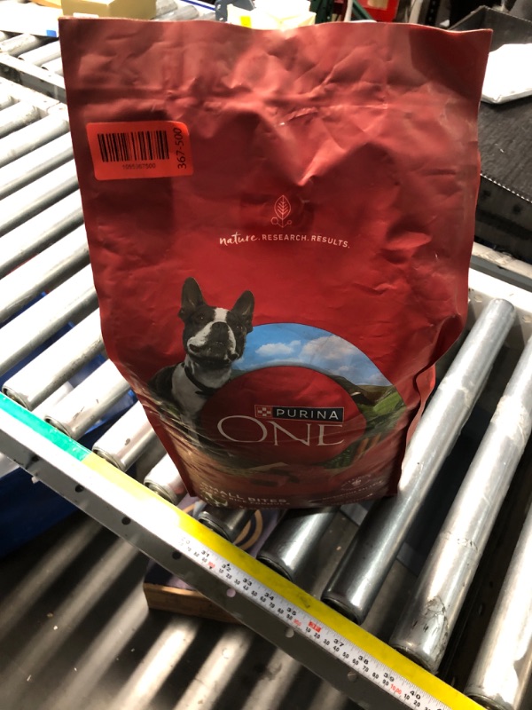 Photo 1 of ***EXPIRES IN MARCH 2026*** 
Purina ONE Natural Dry Dog Food; SmartBlend Small Bites Beef & Rice Formula - 8 lb. Bag