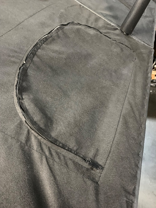 Photo 1 of ***Damaged/ See Notes for details*** Shintenchi Futon Sofa Bed, Leather Foldable Couch, Reclining Sleeper w/Removable Armrests, Upholstered Loveseat w/Folding Cup Holders for Home, Office, Black