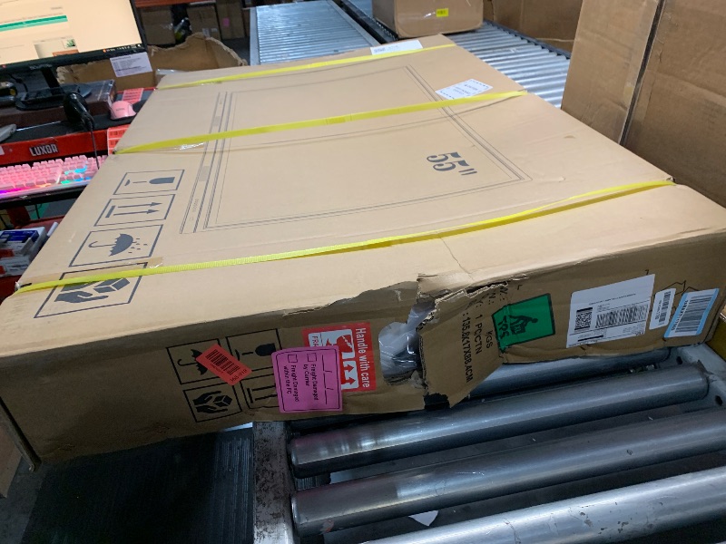 Photo 1 of ***FACTORY SEALED***HKMLC Smart Board, Essential 55 Inch All-in-One Interactive Whiteboard with 4K UHD Touch Screen Flat Panel, Digital Electronic Whiteboard for Classroom and Business (Wall Mount Included)