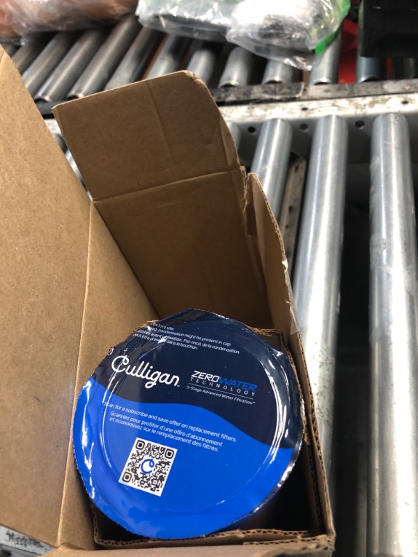 Photo 1 of ***PARTIAL SET, ONLY 1 - PRICE ADJUSTED*** Culligan with ZeroWater Technology Replacement Filter 2-Pack, 5-Stage Advanced Water Filter – IAPMO Certified to Reduce Lead, Total PFAS (Forever Chemicals), Mercury, Fluoride, and Chlorine