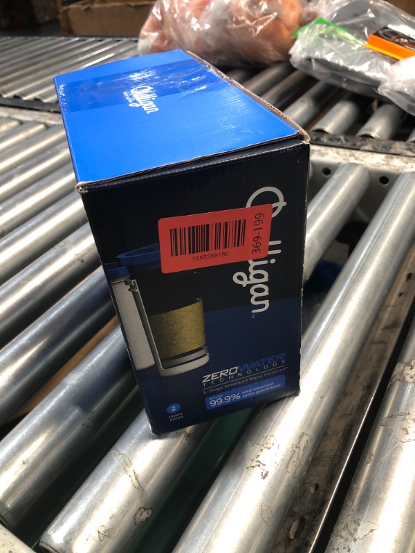 Photo 1 of ***PARTIAL SET, ONLY 1 - PRICE ADJUSTED*** Culligan with ZeroWater Technology Replacement Filter 2-Pack, 5-Stage Advanced Water Filter – IAPMO Certified to Reduce Lead, Total PFAS (Forever Chemicals), Mercury, Fluoride, and Chlorine