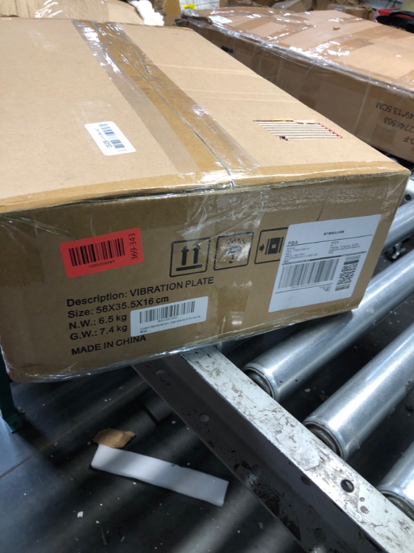 Photo 1 of ***FACTORY SEALED*** Vibration Plate Exercise Machine: TISSCARE Vibrating Plates for Weight Loss and Lymphatic Drainage, 400lbs Shake Plate Whole Body Workout Platform for Home Fitness Fat Burner Gifts for Women Men