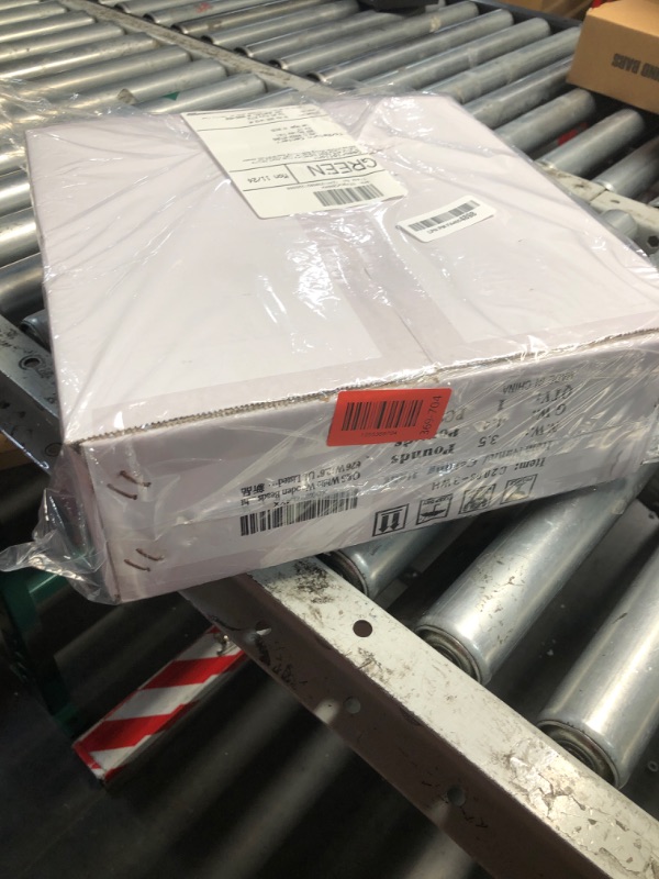 Photo 1 of ***FACTORY SEALED*** Q&S White Boho Beaded Chandeliers Flush Mount Ceiling Light,3-Lights Small Chandelier Light Fixture for Bedroom,Kitchen,Dining Room,Living Room,Stairway Gazebo