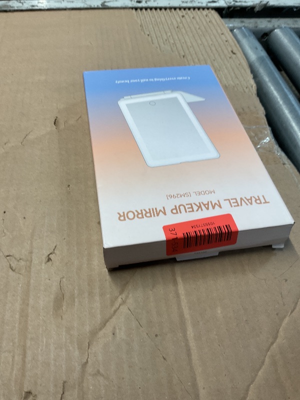 Photo 1 of FUNTOUCH Rechargeable Travel Makeup Mirror with 72 Led Lights, Portable Lighted Beauty Mirror, 3 Color Lighting, Dimmable Touch Screen, Tabletop LED Folding Cosmetic Vanity Mirror