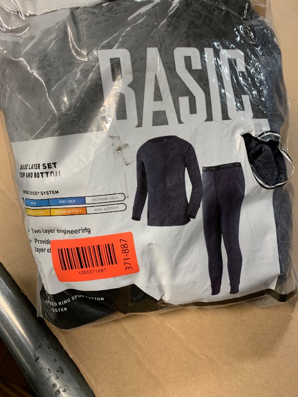 Photo 1 of  Thermal Underwear Men Ultra-Soft  Set Black, Medium