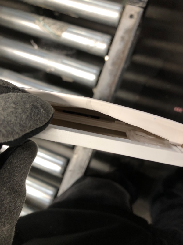 Photo 1 of (5 Pack) BESTTEN USWP6 Matte Snow White Screwless Decorator Wall Plate, 2-Gang Outlet Cover, Decor Switch Face Plate, H4.69” x W4.73”