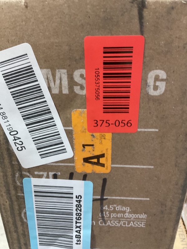 Photo 1 of **SCREEN NON-FUNCTIONAL (DAMAGED) / MISSING REEMOTE** Samsung 65-Inch Class QLED Q7F Series Samsung Vision AI Smart TV (2025 Model, 65Q7F) Quantum HDR, Object Tracking Sound Lite, Q4 AI Gen1 Processor, 4K upscaling, Gaming Hub, Alexa Built-in