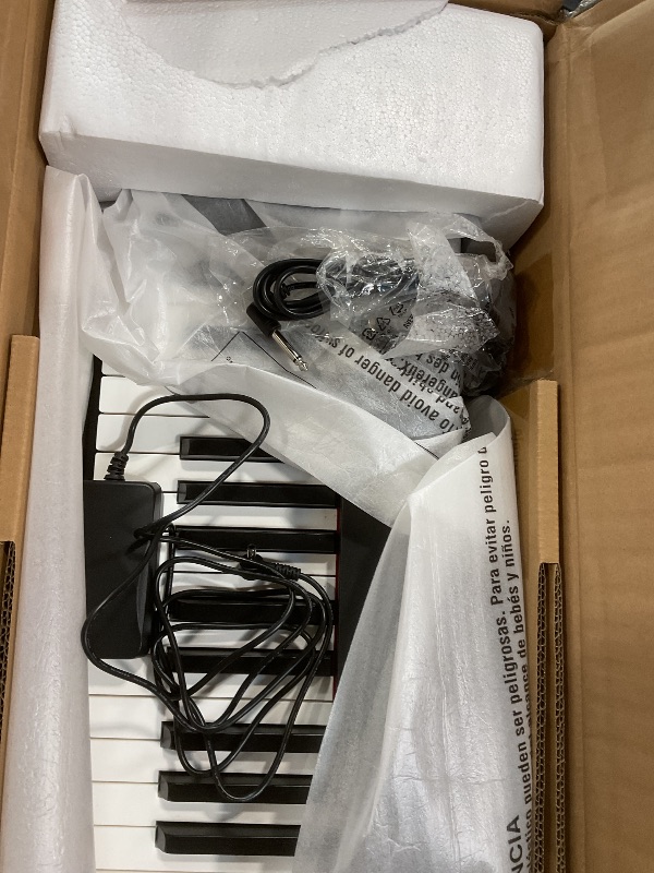 Photo 1 of **FOR PARTS/SEE CLERK NOTES** Casio CDP-S360 Slim 88-Key Weighted Digital Piano | Portable, Lightweight & Compact | 700 Tones, 200 Rhythms | Songwriting tools | USB-MIDI, Built-In Speakers | LCD Display