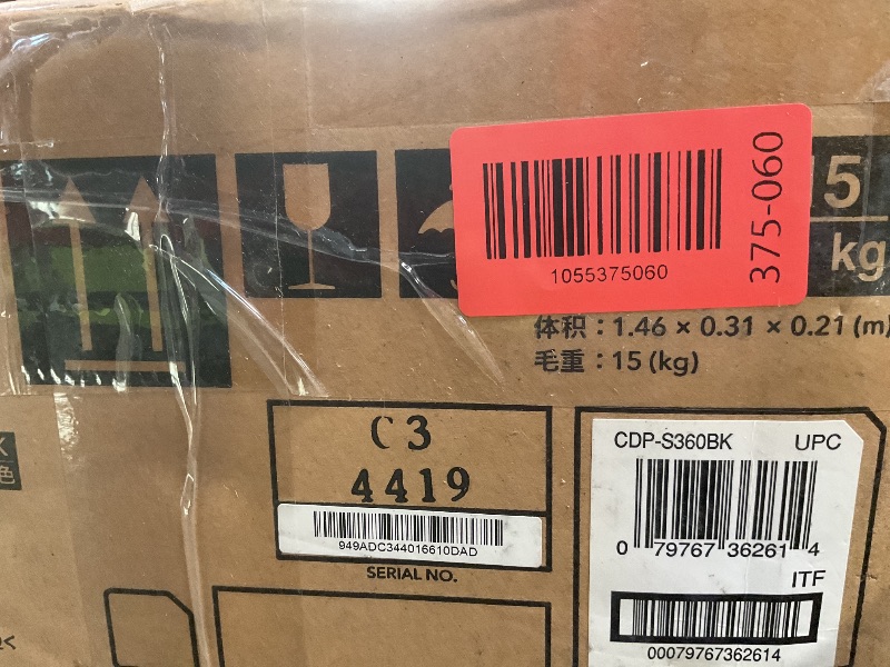 Photo 1 of **FOR PARTS/SEE CLERK NOTES** Casio CDP-S360 Slim 88-Key Weighted Digital Piano | Portable, Lightweight & Compact | 700 Tones, 200 Rhythms | Songwriting tools | USB-MIDI, Built-In Speakers | LCD Display