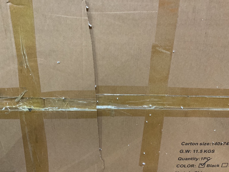 Photo 1 of **MISSING ASSEMBLY HARDWARE** efluky Washer Dryer Countertop, Wood Countertop with Edge Rails for Laundry Room Organization and Storage, Washer Dryer Topper for Laundry Room, 27.5" x 54" Black