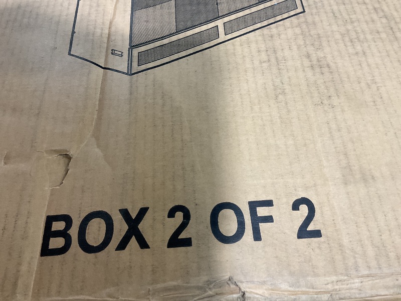 Photo 1 of ****INCOMPLETE SET****DNYN Queen Size Murphy Bed with Storage Drawer & USB Ports for Bedroom,Modern Wooden Wall Bedframe w/Cabinet Design,Space Saving & No Box Spring Needed, White