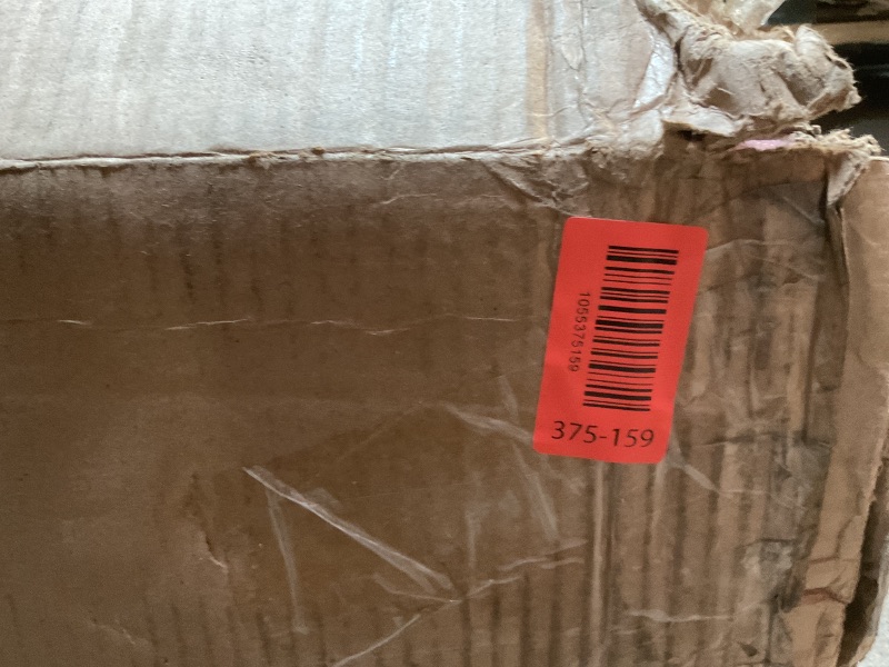 Photo 1 of **FOR PARTS ONLY**
South Shore Vito Collection 5-Drawer Dresser, Black with Matte Nickel Handles, Pure Black