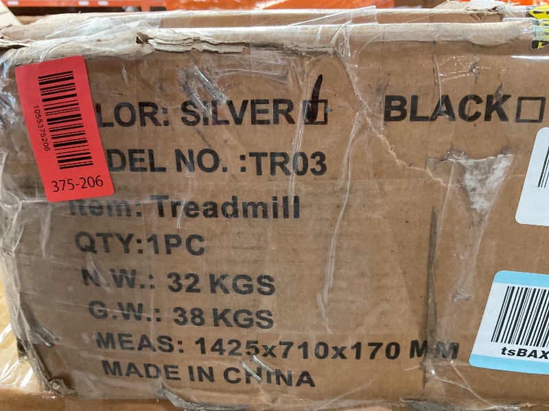 Photo 1 of **DAMAGED ASSEMBLY HARDWARE SCREWS** THERUN Walking Pad Treadmill, 3.0 HP Under Desk Treadmill, 2 in 1 Portable Treadmill for Home, Walking Pad with Handle Bar, 18" Widened Running Belt, 350 lbs Treadmills with App Connection, Remote