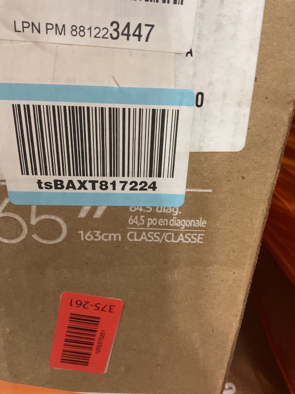 Photo 1 of ****BROKEN DAMAGED TELEVISION NOT WORKING**** SAMSUNG 65-Inch Class OLED 4K S90D Series HDR+ Smart TV w/Dolby Atmos, Object Tracking Sound Lite, Motion Xcelerator, Real Depth Enhancer, 4K AI Upscaling, Alexa Built-in (QN65S90D, 2024 Model)