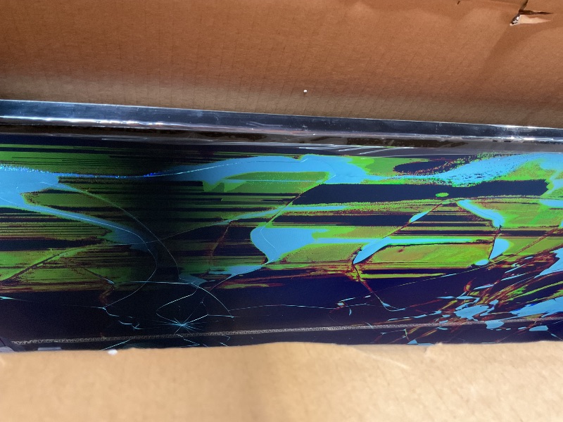 Photo 1 of ****BROKEN DAMAGED TELEVISION PARTS ONLY**** Pyle 65" 2160p UHD Smart TV - Flat Screen Monitor HD DLED Digital/Analog Television w/Built-in WebOS Hub Operating System, HDMI, USB, AV, Full Range Stereo Speaker, Wall Mount, Includes Remote Control