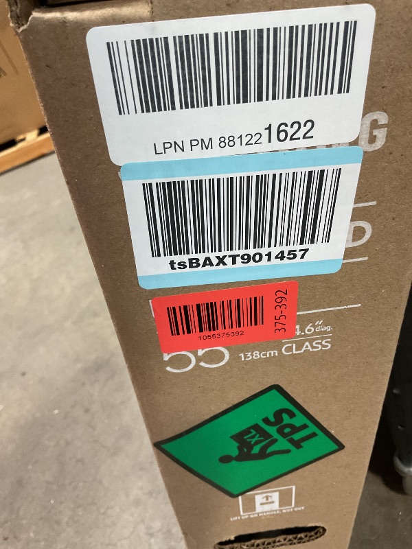 Photo 1 of ****DAMAGED BROKEN TELEVISION PARTS ONLY**** Samsung 55-Inch Class Crystal UHD U8000F 4K Smart TV (2025 Model) Endless Free Content, Crystal Processor 4K, MetalStream Design, Knox Security, Compatible with Alexa