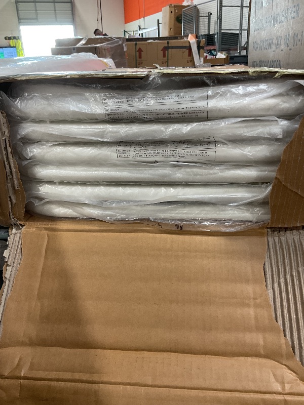 Photo 1 of ***PARTAL SET 6*** Sweetcrispy Folding Chair 16 Pack, Plastic Foldable Chairs with 330-Pound Capacity, Sturdy Metal Portable Chair, Easy to Use and Store, Outdoor and Indoor, for Home, Office, Party, Comfy, White