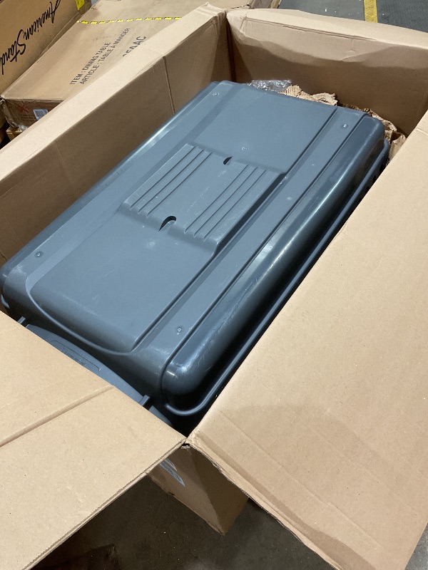 Photo 1 of *Missing door*Petmate Large Breeds Dog Kennel, Various Sizes, Dark Gray/Black, Made in USA